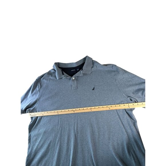 Nautica Polo Shirt Light Blue Pullover Collared Mens 4XLT Short Sleeve - Picture 6 of 10